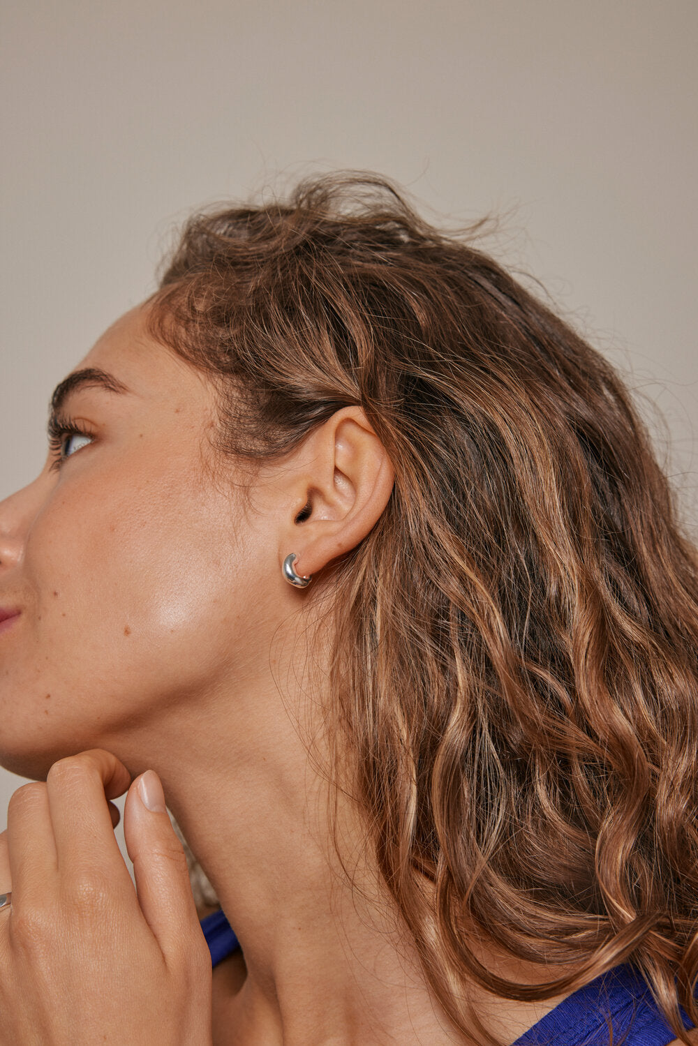 Gianna Small hoops - sølv